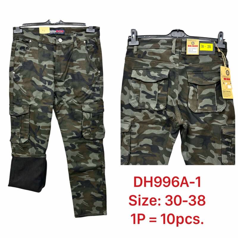 Spodnie jeansy meskie Roz 30-38, 1 Kolor Paczka 10 szt